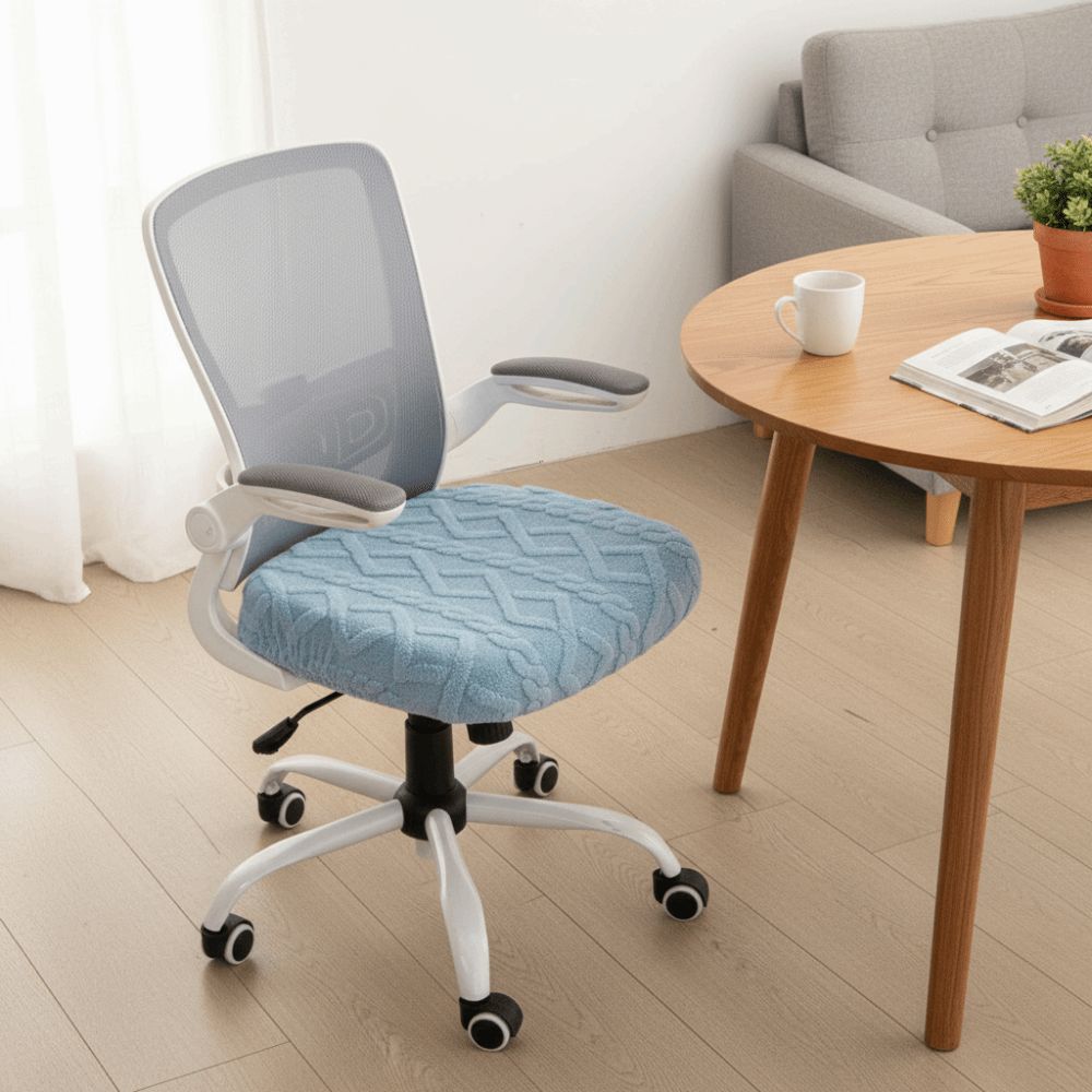 Thickened Computer Chair Seat Anti-Slip Chair Seat Protector Chair Slipcovers  Wedding Party