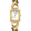 "Women's Analog Waterproof Square Dial Bracelet Watch Gold Silver Casual Business Fashion Accessory"
