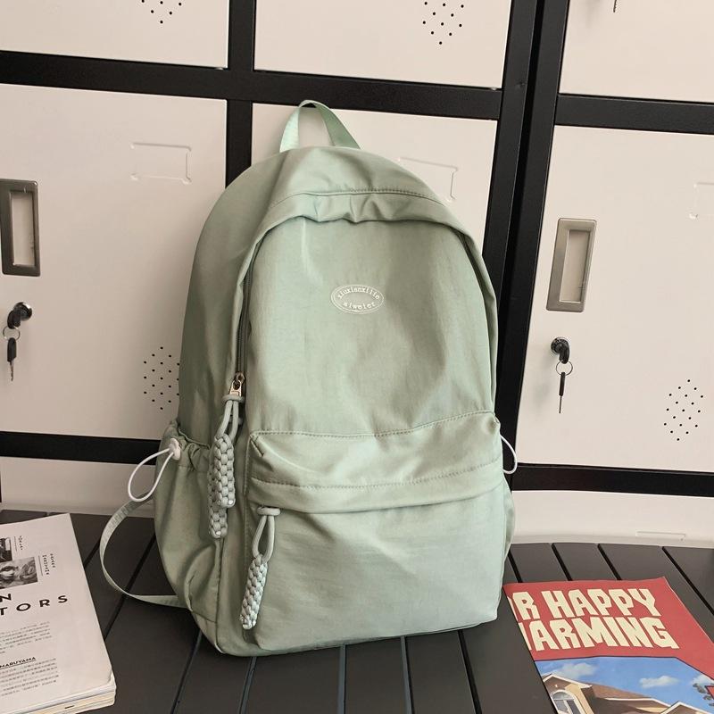 Korean version of schoolbag, female college student simple and, male high school student computer travel bag, junior high school student backpack tide