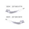 NEW Front Lower Bumper Chrome Molding Trim Silver OE# A2078850774 A2078850874 A2078850974 For Mercedes E CLASS W207 E300 2014-