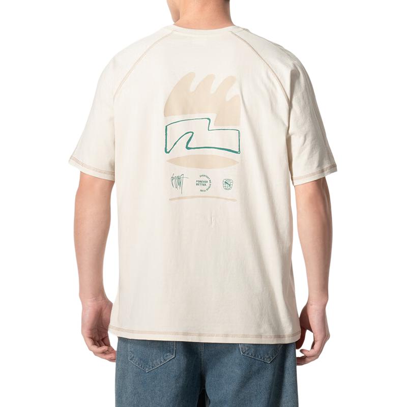 Puma American Vintage Print Loose Fit Crew Neck Pullover Sports Short Sleeve T-Shirt Men Tops White 626098-87