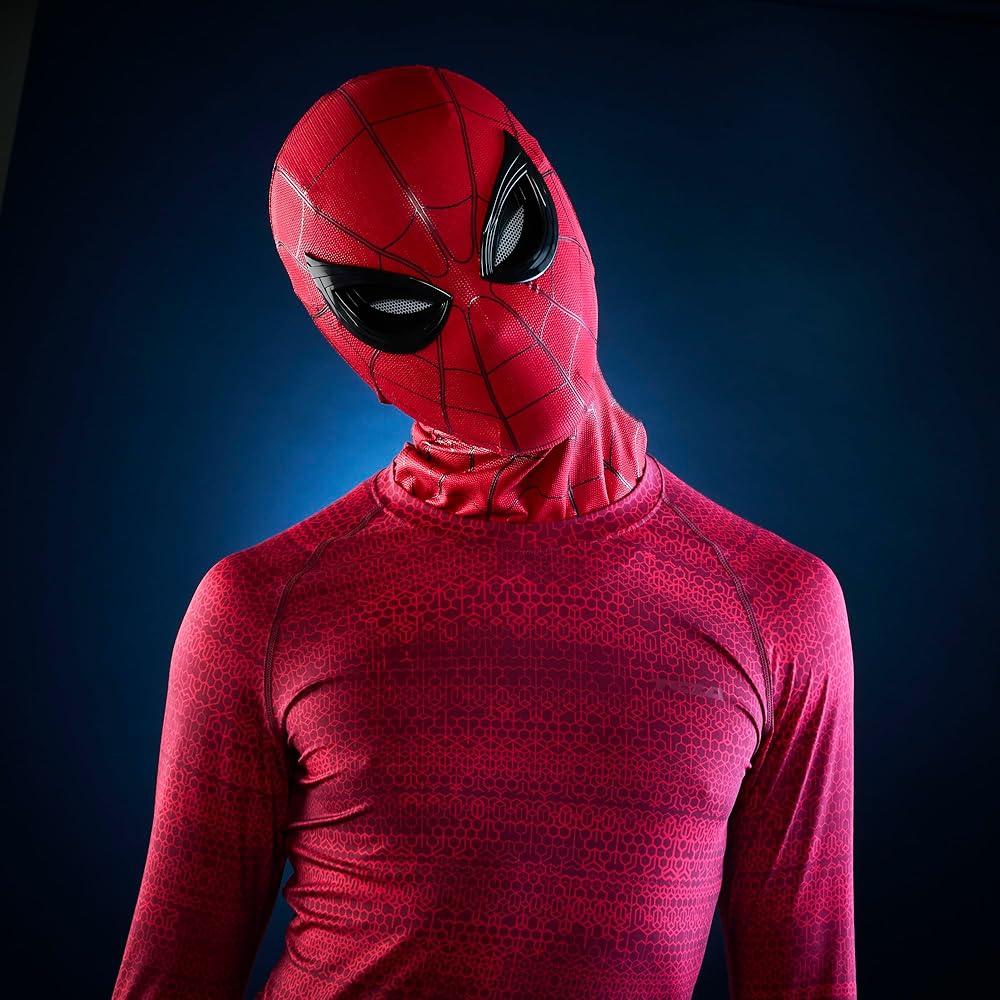 Hasbro Marvel Legends Spider-Man Homecoming Interactive Electronic Mask Premium Role Play Gear for Adults