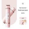 Dual-Head Electric Women's Hair Removal Shaver & Trimmer for Body and Pubic Hair