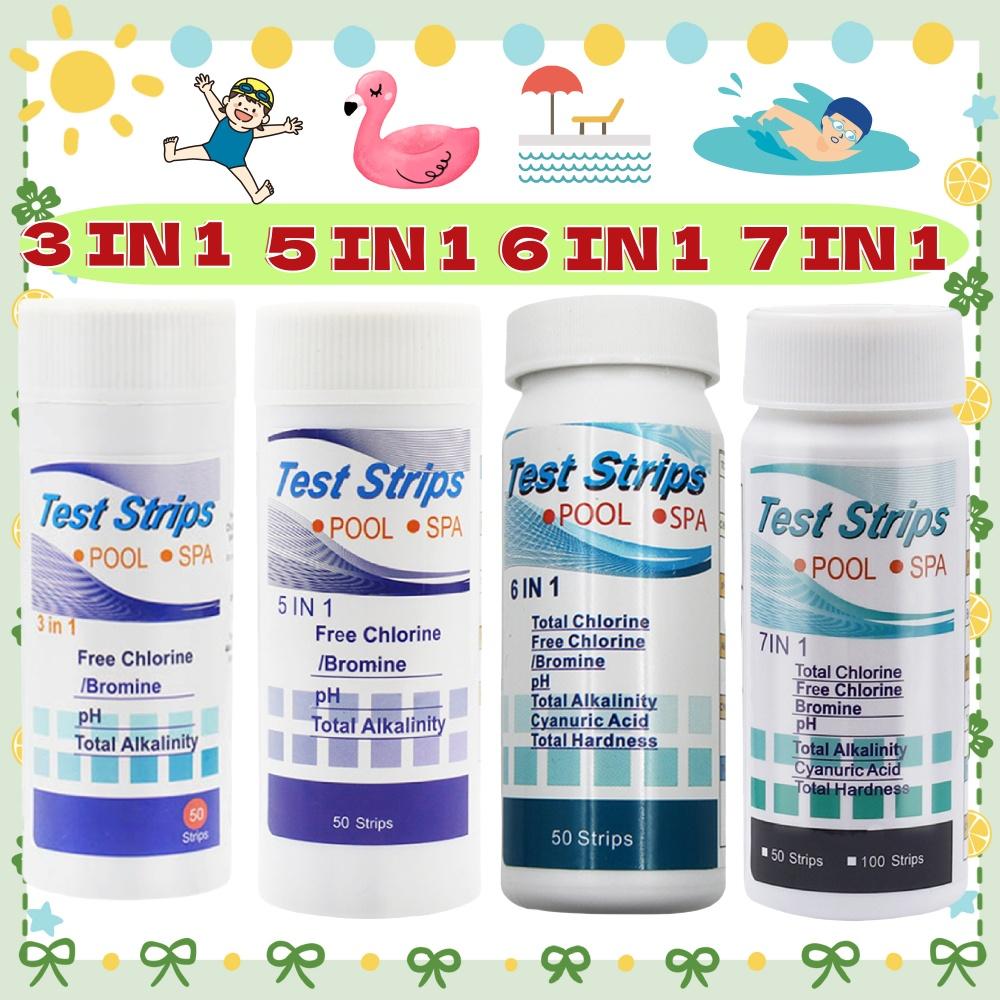 50/100pcs Water Test PH Strips Multipurpose Water Tester Paper High Precision Easy Detection Aquarium Pool Accessories