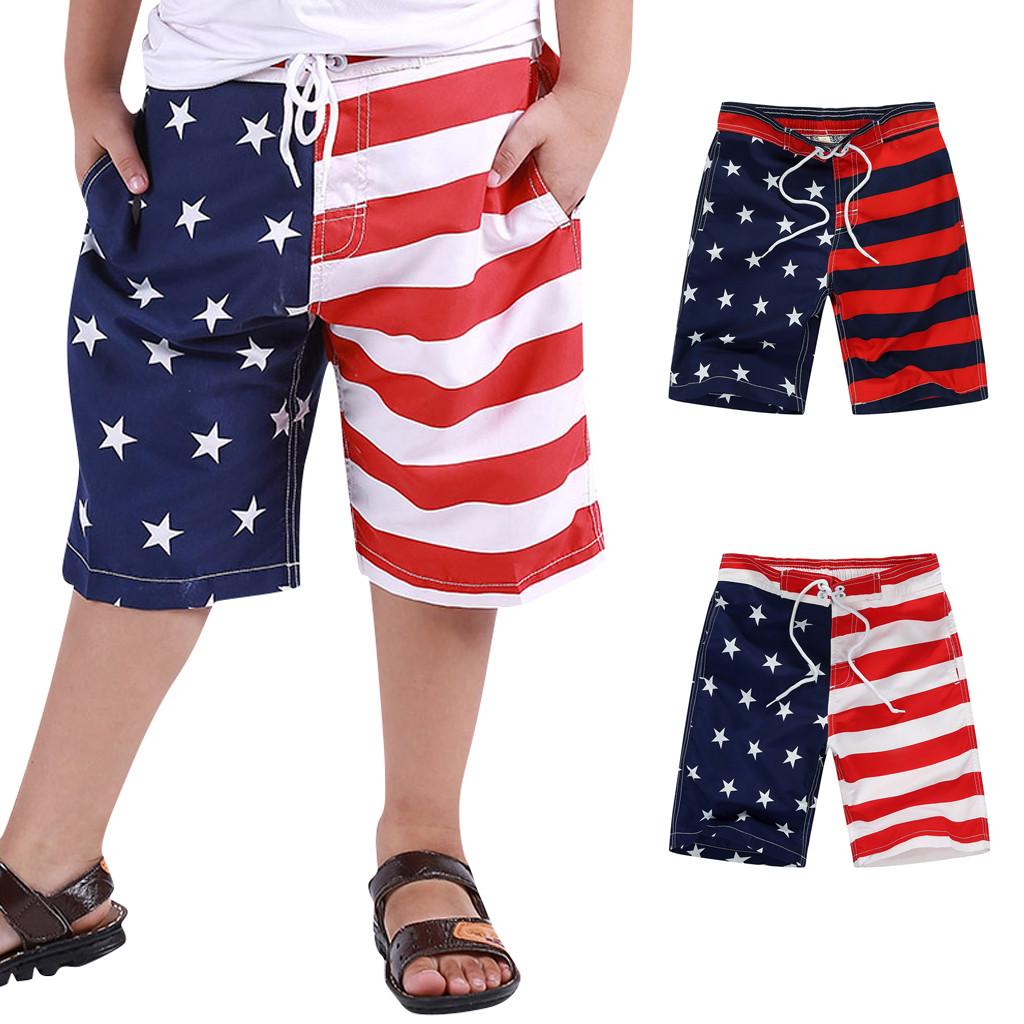baby boy american flag bathing suit