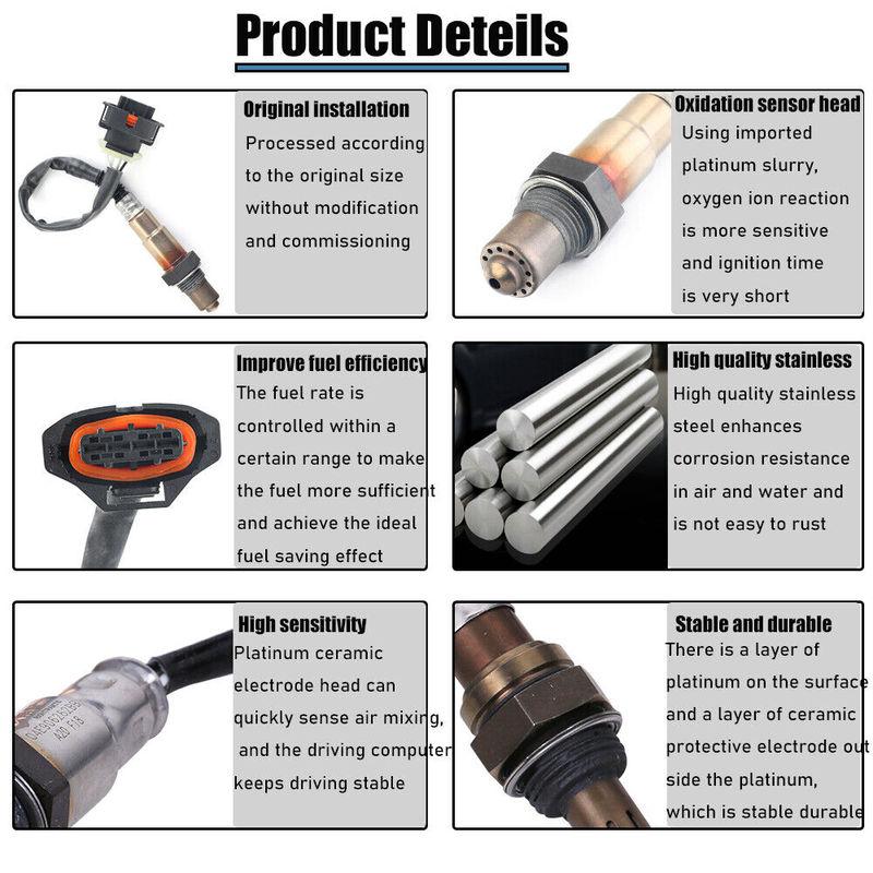 0258010065 Car O2 Oxygen Sensor For Vauxhall Opel Astra Cascada Corsa Ignia Meriva Mokka Zafira Auto Tool 55568266