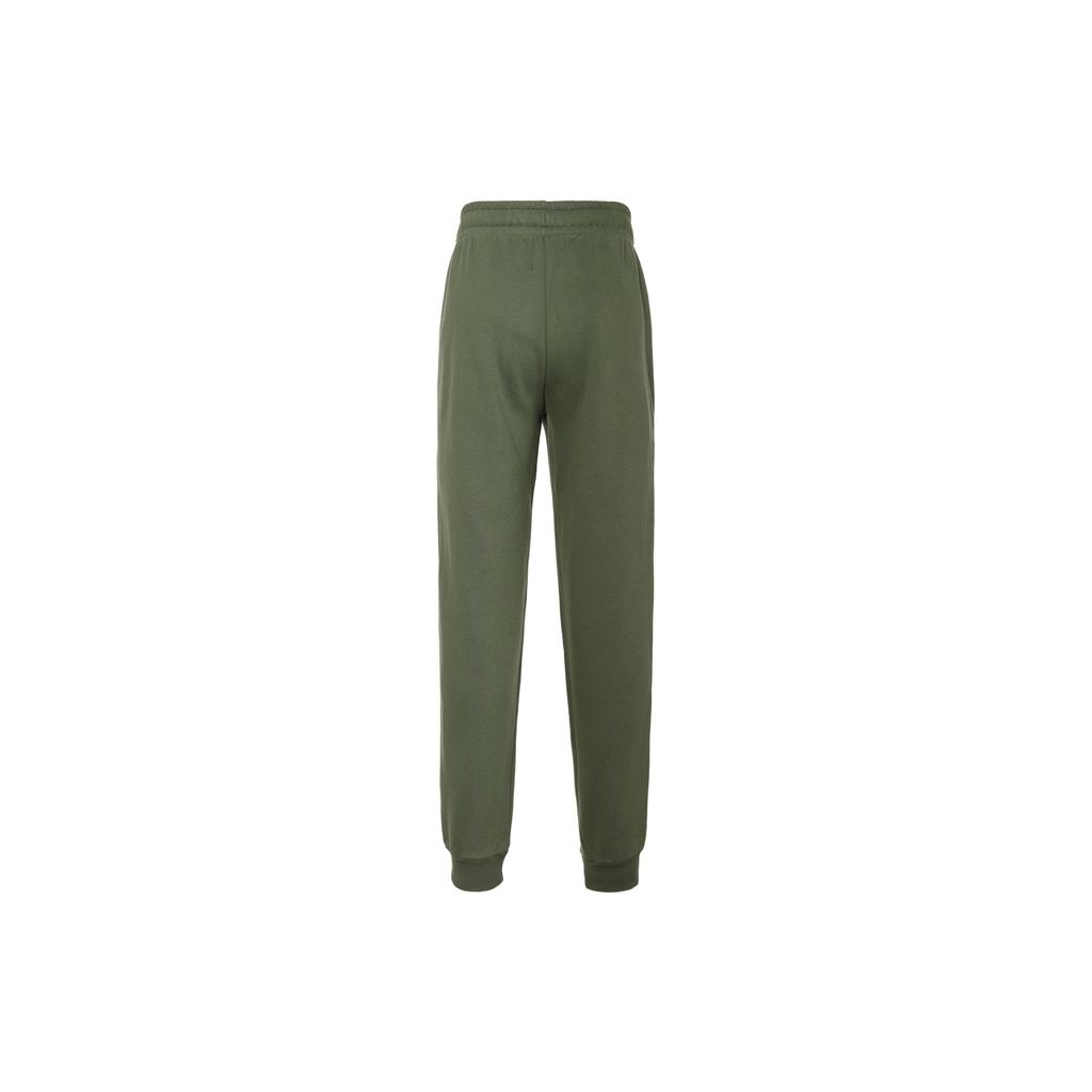 Puma Metallic Nights Drawstring Fleece-Lined Warm Casual Pants Men Bottoms Dark-Green 587142-64