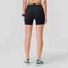 Saucony Logo Letter Print High Waist Fitness Training Shorts Women shorts Black SC1249013A-BK01
