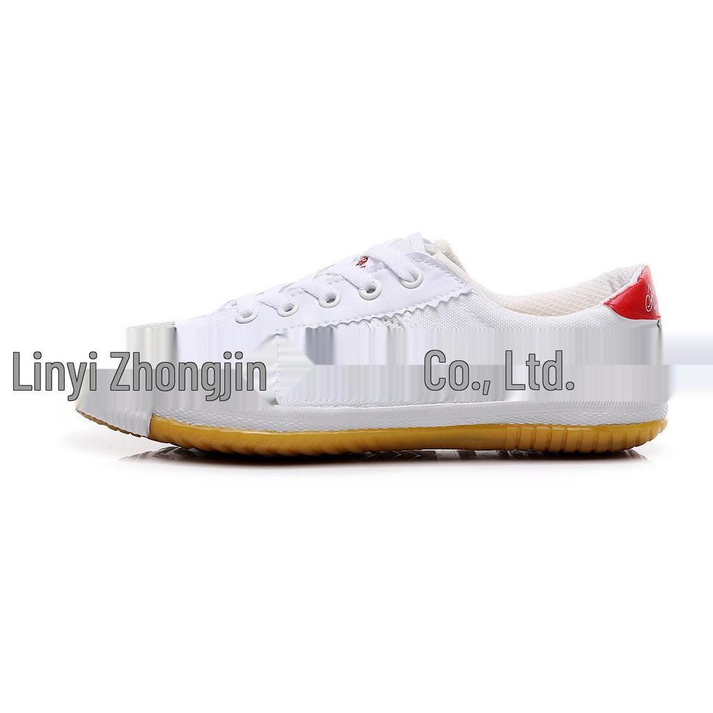 Breathable Canvas Volleyball & Martial Arts Training Shoes with Soft Sole