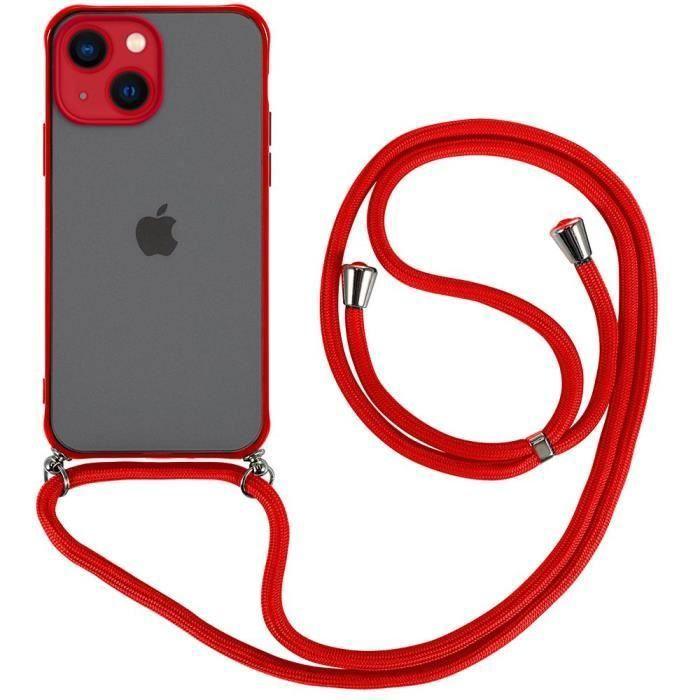 Coque de Protection - PROSHOP - iPhone 13 - Rigide - Rouge - Anti-choc