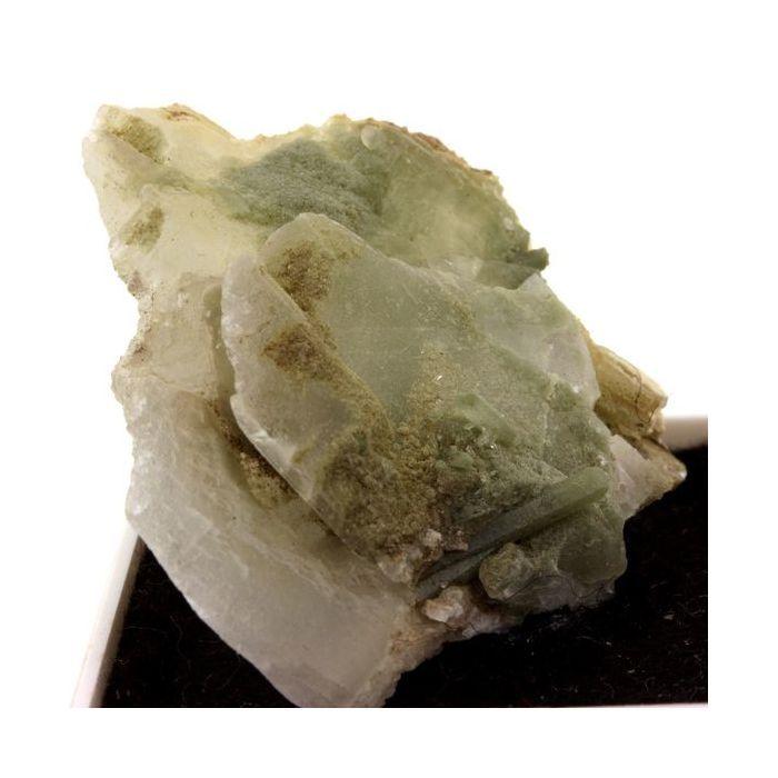 Calcite, Quartz, Chlorite 57.2 carats