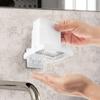 4Pcs Soap Grinder Dispenser Bathrooms Wall Mounted Soap Grinding Box Solid Soapy Bar Container For Restroom Hand Washing