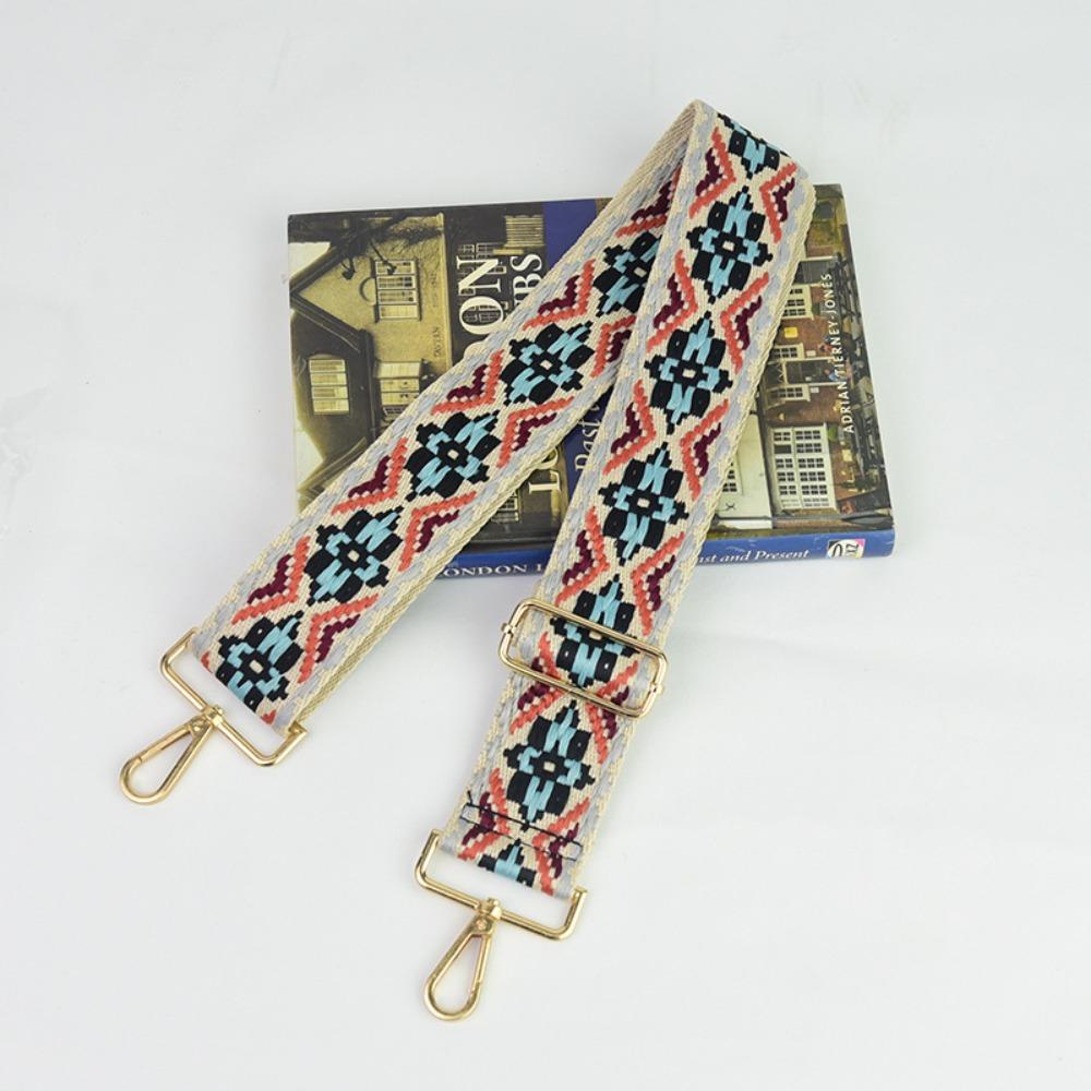Nylon Crossbody Bag Strap Detachable Adjustable Shoulder Bag Belts Replacement Diamond Pattern Messenger Bags Strap