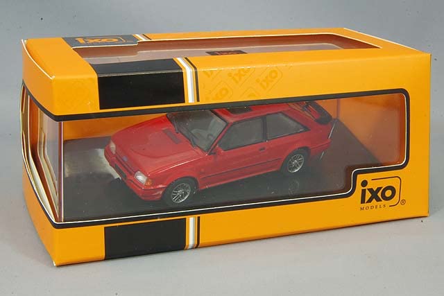 Ixo Model Ford Escort MK IV XR3 90 Red 1/43 CLC395N