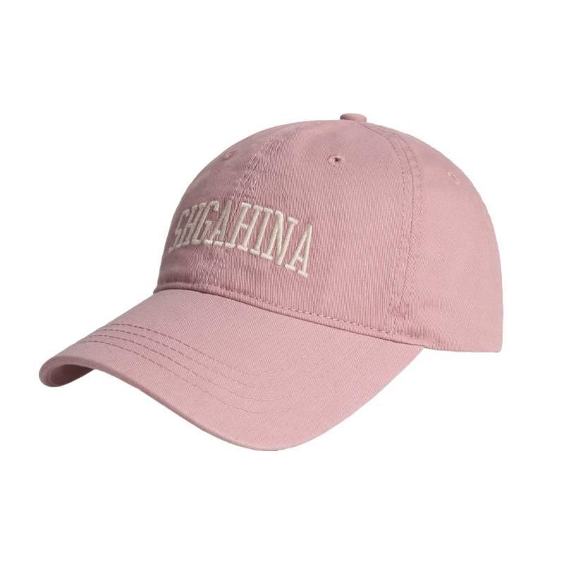 

Highquality Baseball Cap For Women With Embroidered Letters Summer Sun Protection Cotton Casual Accessory RosePink