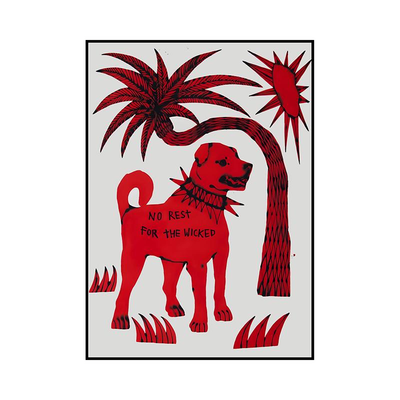 Klasické Vintage Plakáty Abstraktní Retro Kdo Ví Plátno Malba Tisk Nástěnné Umění Obrázky pro Obývací Pokoj Ložnici Domácí Dekor