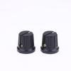 5Pcs Pn-8F 16*14.5Mm Striped Plastic Knob Cap With Copper Core Electronic Instrument Switch Caps Inner Hole 6.35Mm