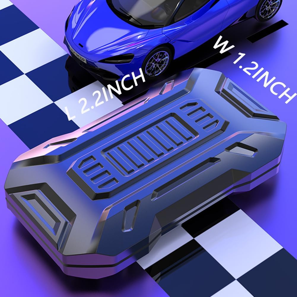 Metal Fidget Slider, Magnetic Brick Fidget Toy EDC Fidget Toys for Adults, ADHD Anxiety Stress Relief Toys, Ideal Gifts for Father Man & Friends