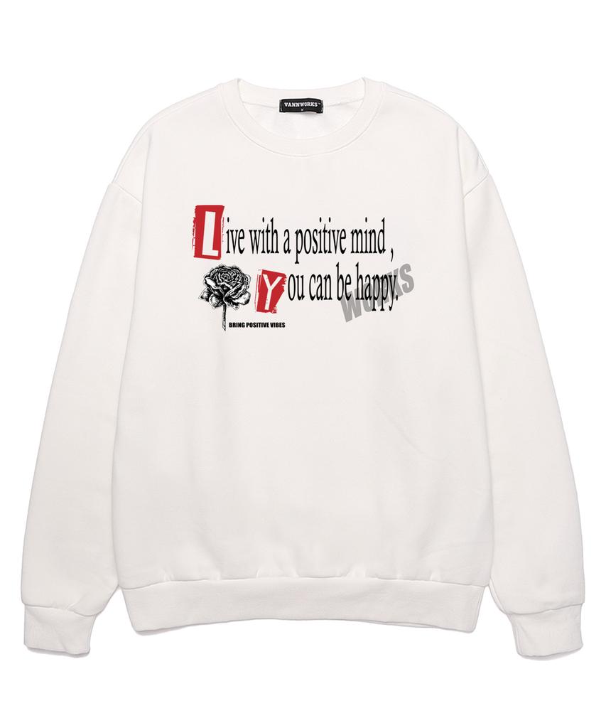 VANNWORKS Flower Works Oversized Sweatshirt (Vls0102) Black (Type B)