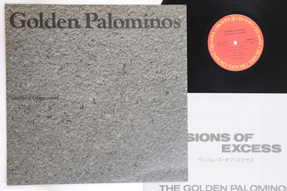 

LP Record GOLDEN PALOMINOS - Visions Of Excess 28AP3154 CBS SONY 1986 Japan Rock Used
