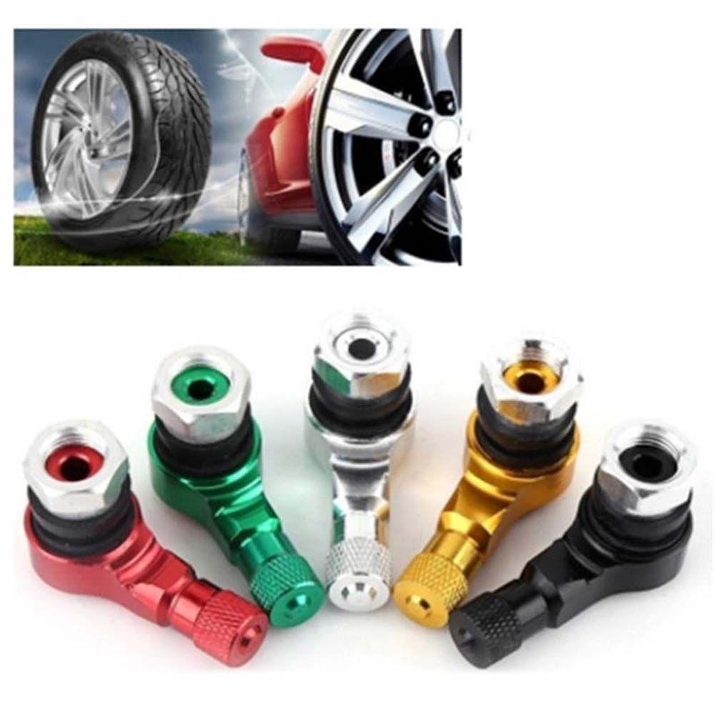 Zinc Zinc Alloy 90 Degree Angle CNC Valve Adaptor Motorcycle Gas Nozzle Extension Valve Stem Tyre Valve