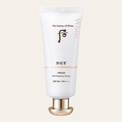 GONGJINHYANG JIN HAE YOON FRESH SUN CREAM, Moisturizing, KBeauty, Korean Cosmetics, Sample