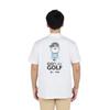 New Era Golf Short Sleeve Doraemon Size S MID NECK TEE DORAEMON WHI Mid-Neck T-Shirt, Collaboration, White, (GF SS)