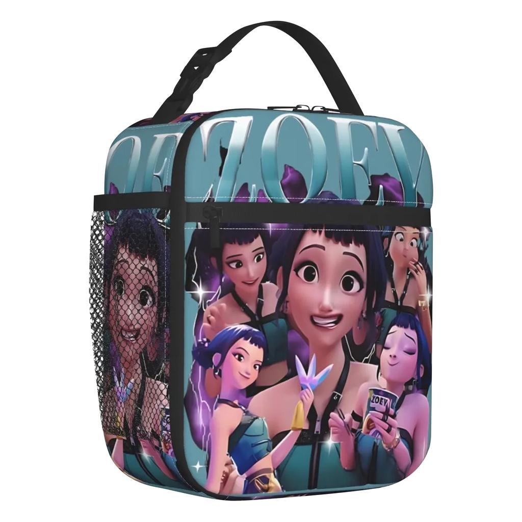 Lunch Bag Outdoor Picnic Lunch Box Retro Graphic Design Tote Food Bags Oxford Portable Insulated Cooler Bag