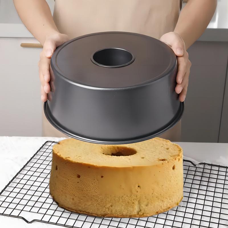 1pc Fluted Tube Cake Pan Baking Cake Mold Cake Pan Oven Accessories Baking Tools Kitchen Gadgets Kitchen Accessories