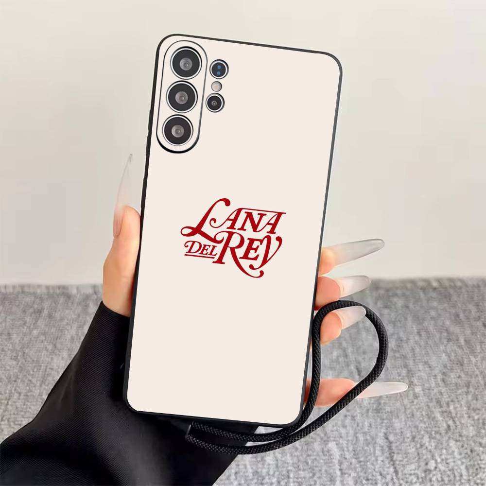 

Чехол для телефона Lana Del Rey для Samsung S25, S24, S21, S22, S23, S30, Ultra, S20, Plus, Fe, Lite, Note, 10, Черный чехол Samsung S24Plus