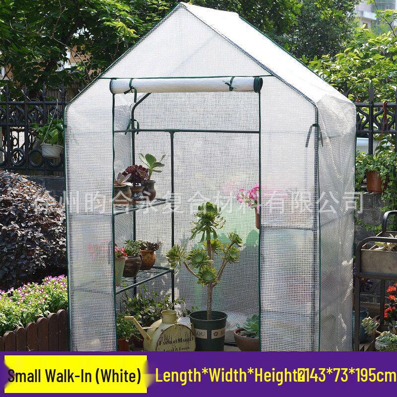 Complete Greenhouse Cover Set: Green Mesh & Transparent PVC Covers for Garden Accessories