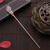 Eingelegte Transparente Kunstkristall Haarstäbchen Vintage Chinesischer Stil Haarstäbchen Haaraccessoires