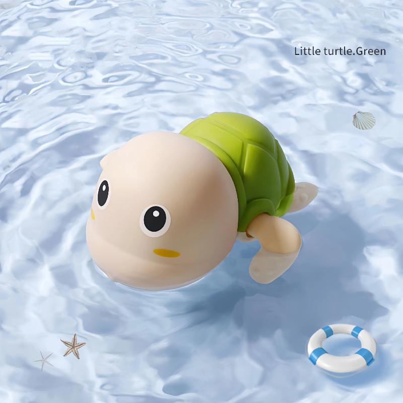 Bath Time Children's Water Play Toy Small Dolphin Water Toy, Bathtub Toy Little Duck And Little Turtle, Suitable For Boys And Girls