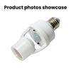 Smart Motion Sensor Light Bulb Holder E27 PIR Induction Sensor Adapter Lamp Base Converter Automatic LED Switch AC 110V 220V