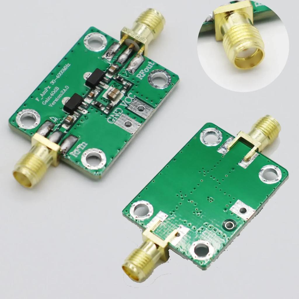 New 30-4000MHz 40dB Gain RF Amplifier Module, High Frequency Amplifier Board Gain Module, Amateur Radio, RF meter