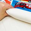 MORIPiLO Children's Low Pillow - Tomica Junior Soft Memory Foam Pillow - Police Car, Fire Truck, Ambulance - Ivory - 35x25x5cm - Skin-friendly Microfi