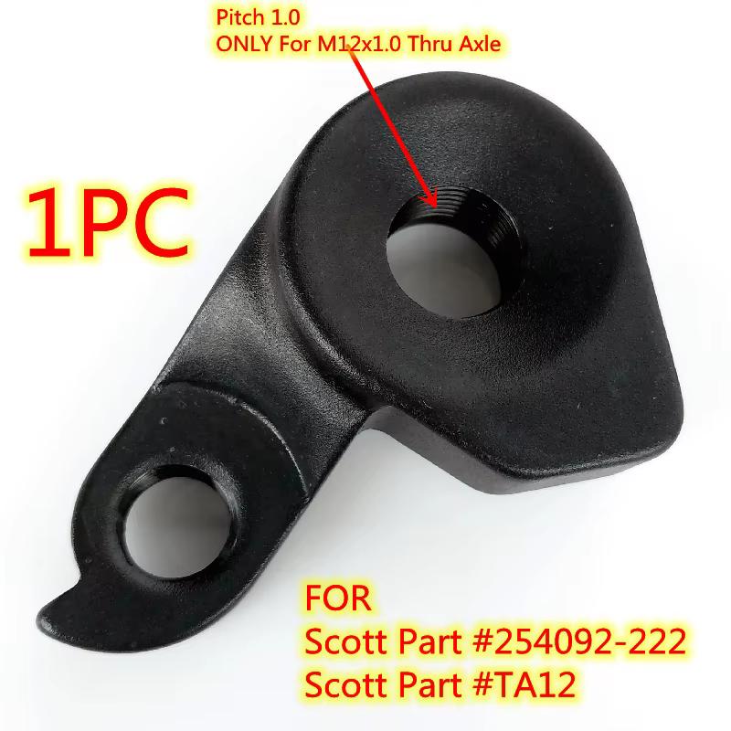 1pc Bicycle derailleur hanger For Scott #TA12 Scott Contessa Spark Aspect eRide E-Contessa E-Genius Strike eRide dropout M12x1.0 PYA0528P1