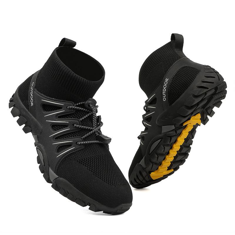 Unisex Mid-Cut Non-Slip Breathable Outdoor Hiking & Fishing Shoes
