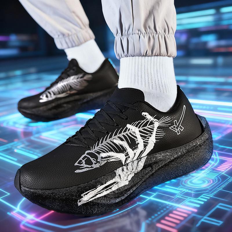 Unisex Lightweight Shock-Absorbing Carbon Plate Running Shoes for Marathon and Casual Wear