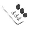 Juego de tapones de tornillo adaptadores para guardabarros de patinete eléctrico Pro 2 original (3 piezas)