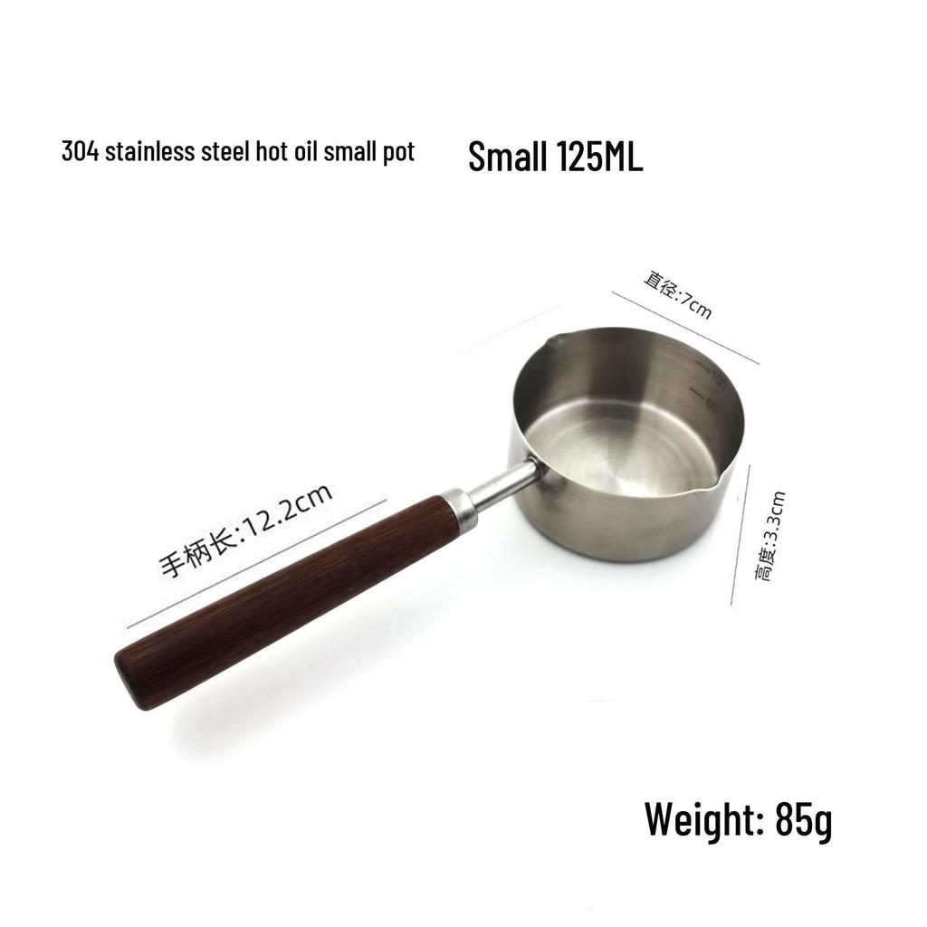 304 Stainless Steel Mini Frying Pan & Baby Food Pot