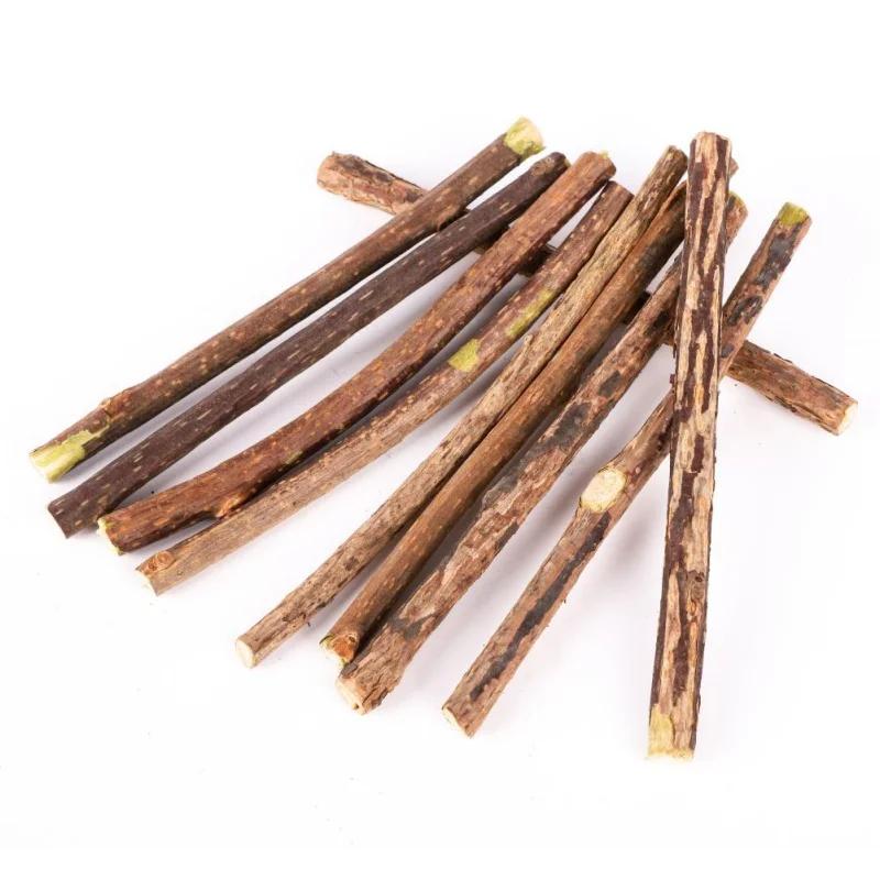 10/15/20 teile/los Katzenminze Stick Haustier Katze Molaren Spielzeug Natürliche Holz Polygonum Sticks Reinigung Zähne Lindern Langeweile Snacks kaut Spielzeug