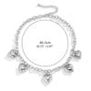 Heart Shape Designs Clavicle Necklace Love Heart Pendant Neckchains for Women Long Chains Collar Choker Party Jewelry
