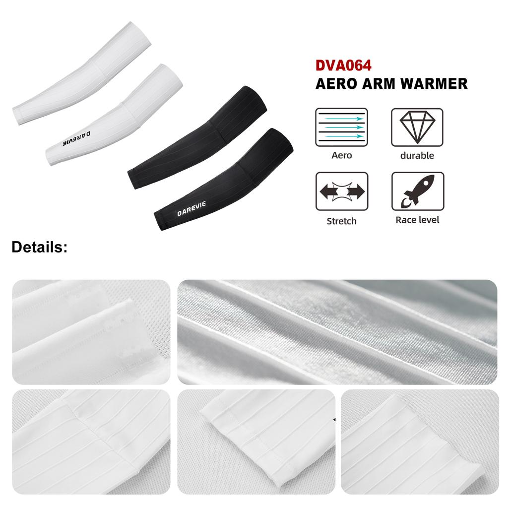 DAREVIE Cycling Sleeves Man AERO High Speed Race Level Arm Sleeves Man Quickly Dry Reduce Resistance Bicycle Accessories