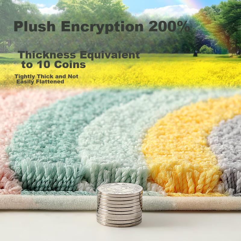 Dajiang Bathroom Mat, Toilet Entrance Non-Slip Absorbent Mat, 40x60cm