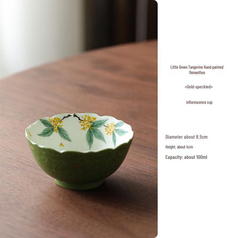 Yipan Hand-Painted Ceramic Master Teacup