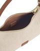 Lily Shoulder Bag Brown Canvas [JW PEI] Women's -