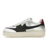Nike (WMNS) Air Force 1 Shadow 'White Silver Gym Red' FN6335-100