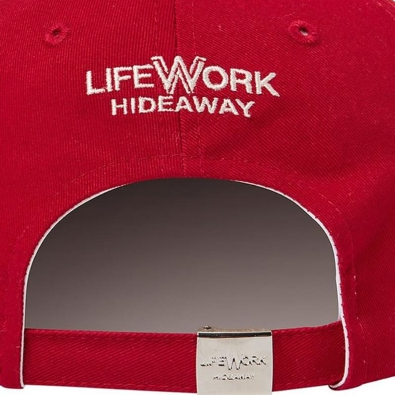 LIFEWORK [LIFEWORK] W Volume Embroidered Hard Ball Cap_LW255CP030
