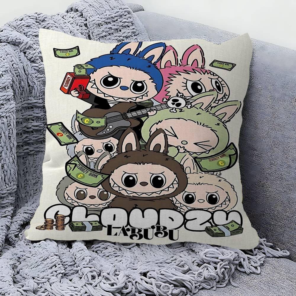 Hot L-La-Bubus Z-Zimomos Cushion Cover Pillow Cover Decor Pillowcase Printed Cushion Case For Couch